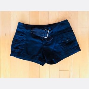 Ralph Lauren Blue Shorts with Belted Waist Size 2